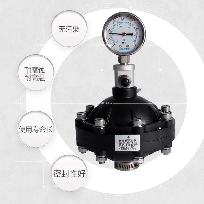 Pulsation Damper 0.35-4L DN15-DN50 Internal Thread Diaphragm Pulsation Dampener for Pumps Dosing System