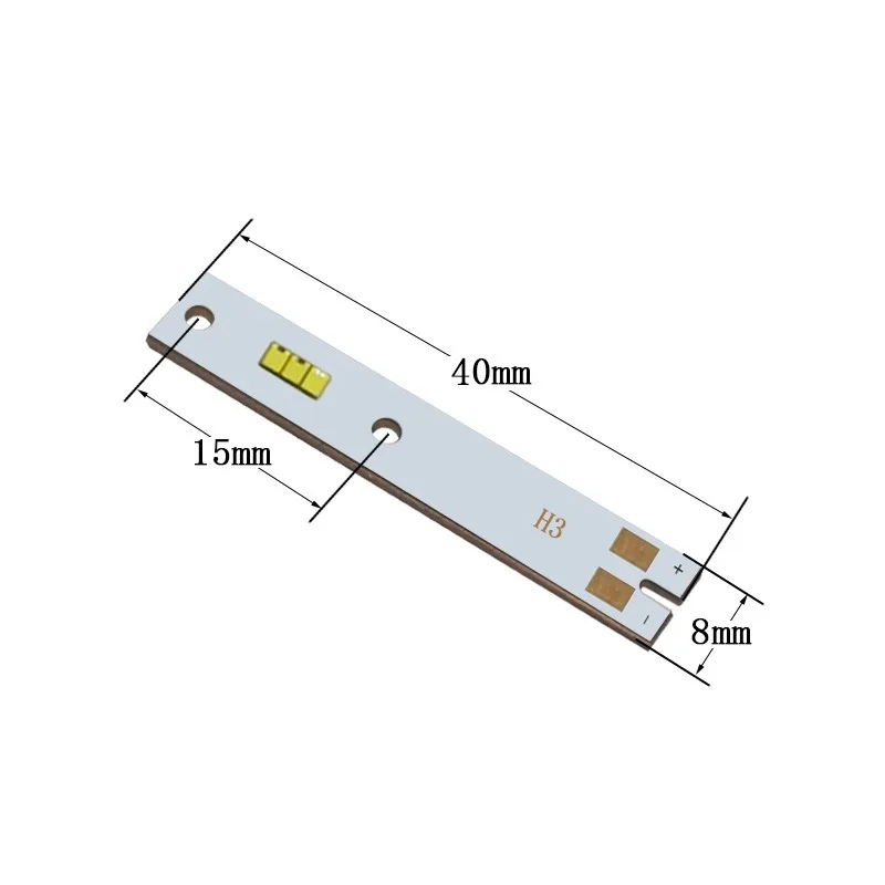 LED Lamp Beads Automotive Headlight Light Source Board C6 Type H1/H4/H7 Sticker 2016 Lamp Beads 5W/5500-6500K Per Bead