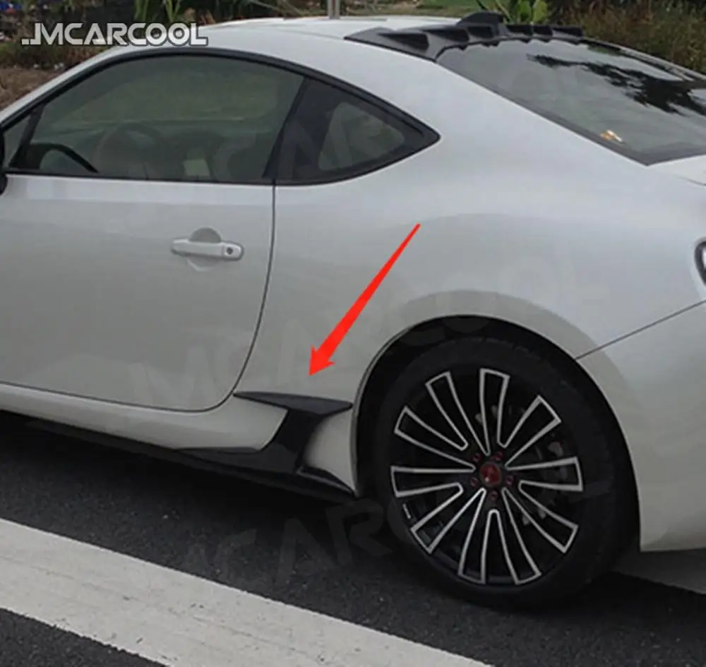 

JMCARCOOL Carbon fiber Side Skirts Splitters Canards For Toyota GT86 For Subaru BRZ 2014-2016