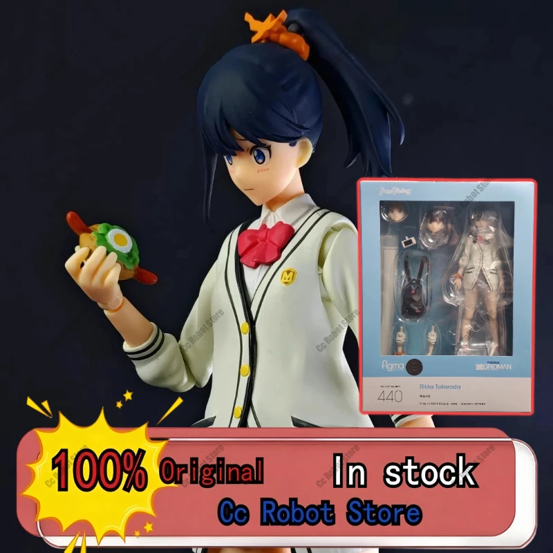 Nuevo en Stock, Caja Original de MAX Factory, Figura de Acción FIGMA 440 GRIDMAN RIKKA TAKARADA SSSS.Gullit, Modelo de Juguete Coleccionable
