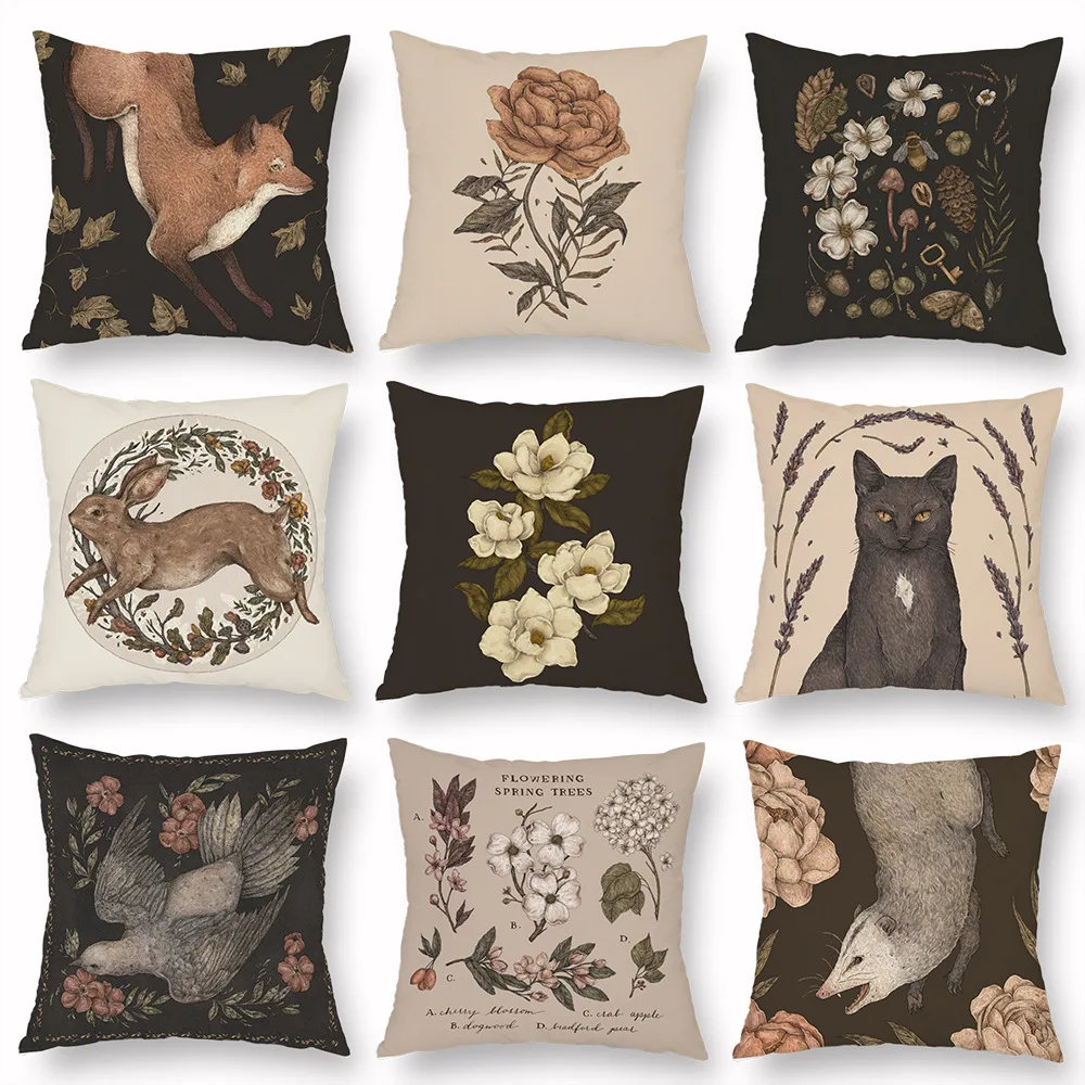 

Pillow Cover Home Decor Cushion Sofa and Car Animal