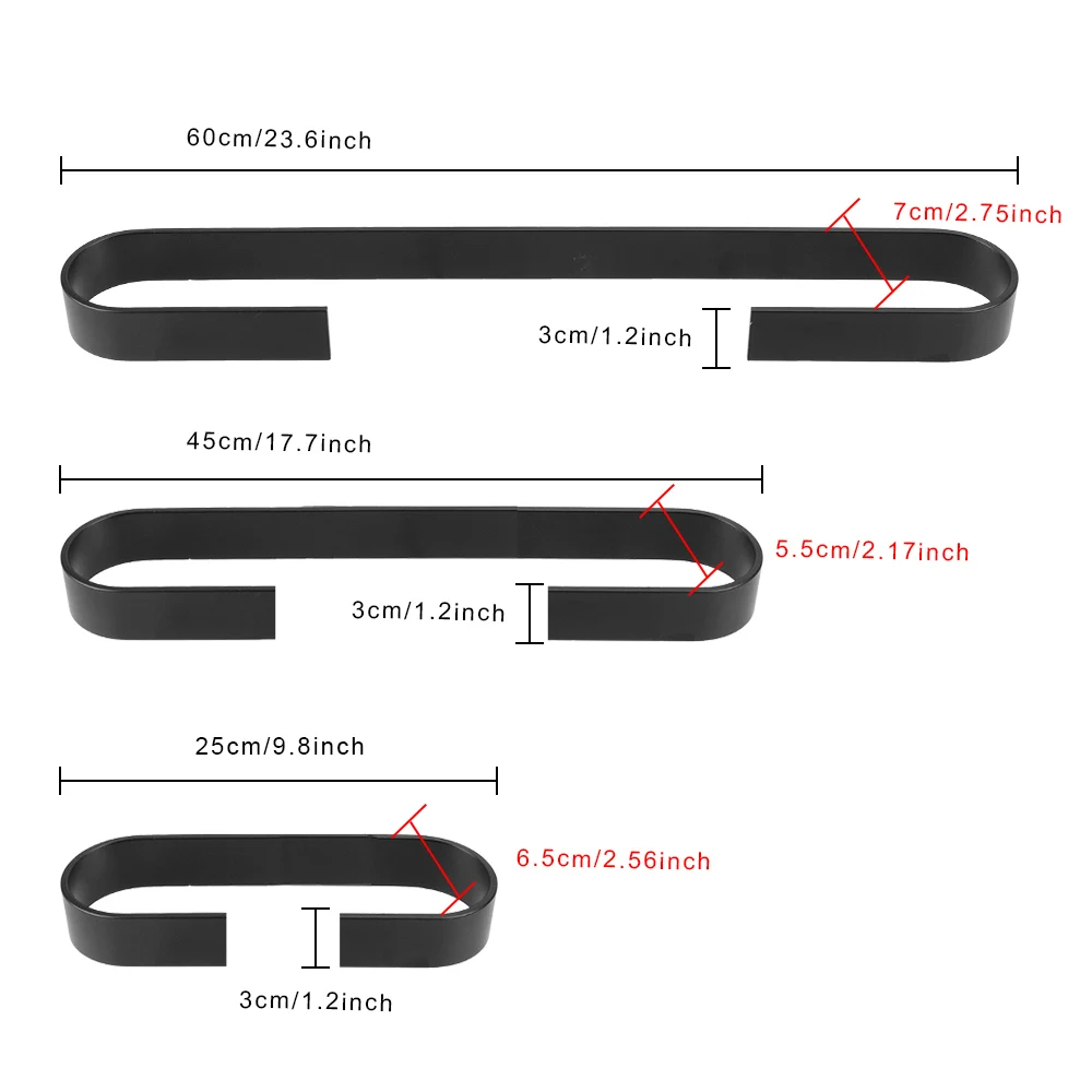 Towel Holder No drilling Wall Mounted Hanger Organizer Kitchen Storage Rack Space Aluminum Bathroom Towels Rack Hanger