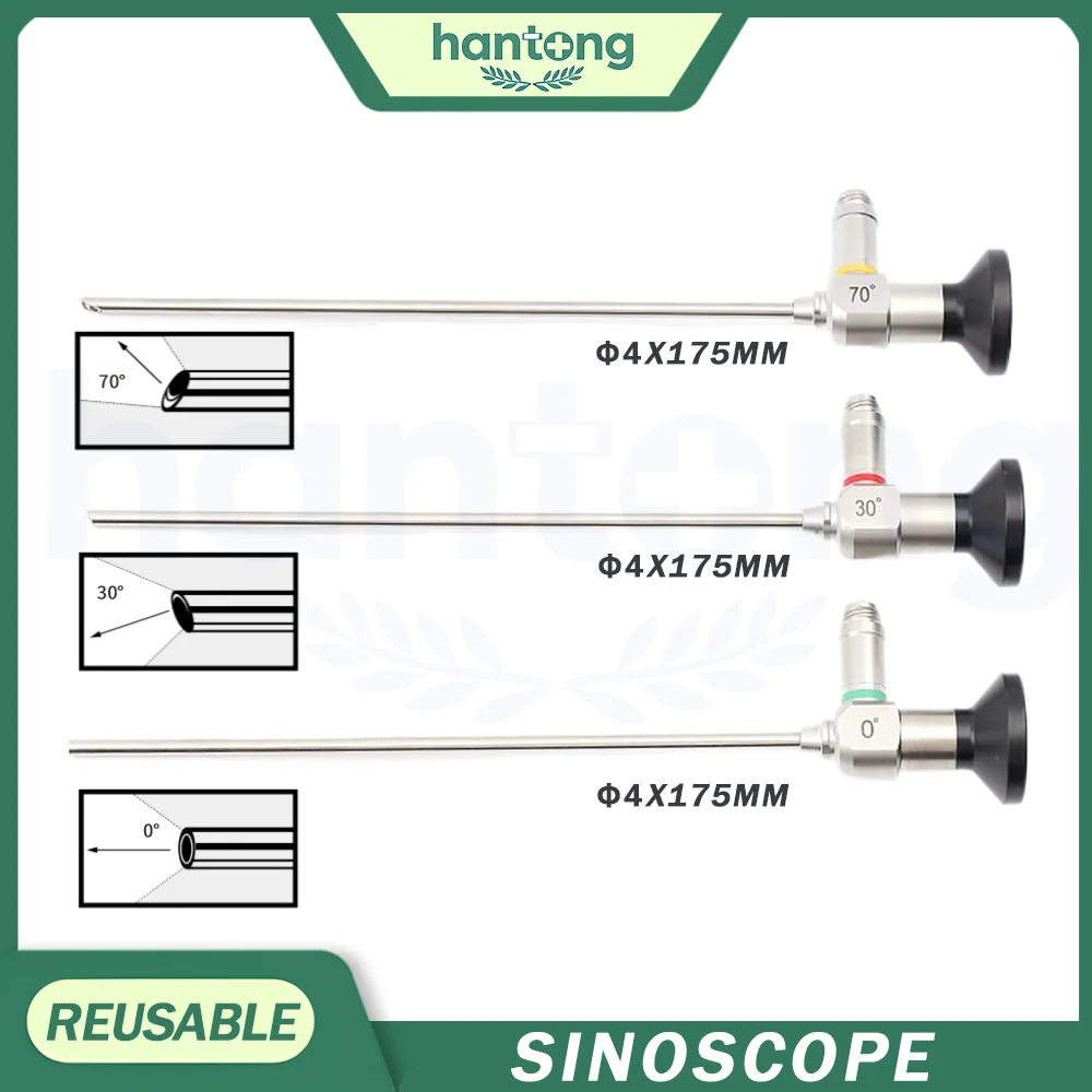 ENT Endoscopy 4*175mm Rigid Sinuscope Sinoscope Endoscope  Nose Inspection Visual surgical instruments