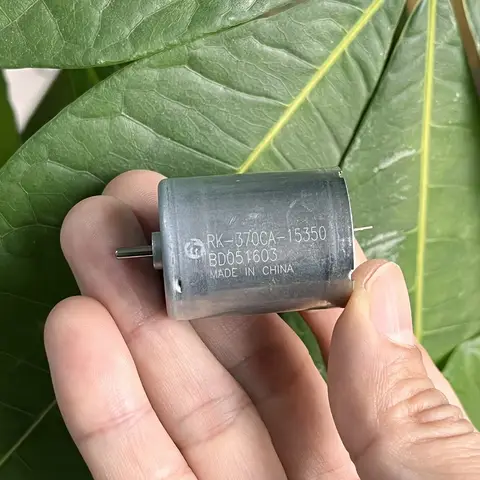 정품 마부치 RK-370CA-15350 카본 브러시 전기 모터, DC 12V, 13V, 6000RPM, 마이크로 24mm 원형 370 모터 Best5
