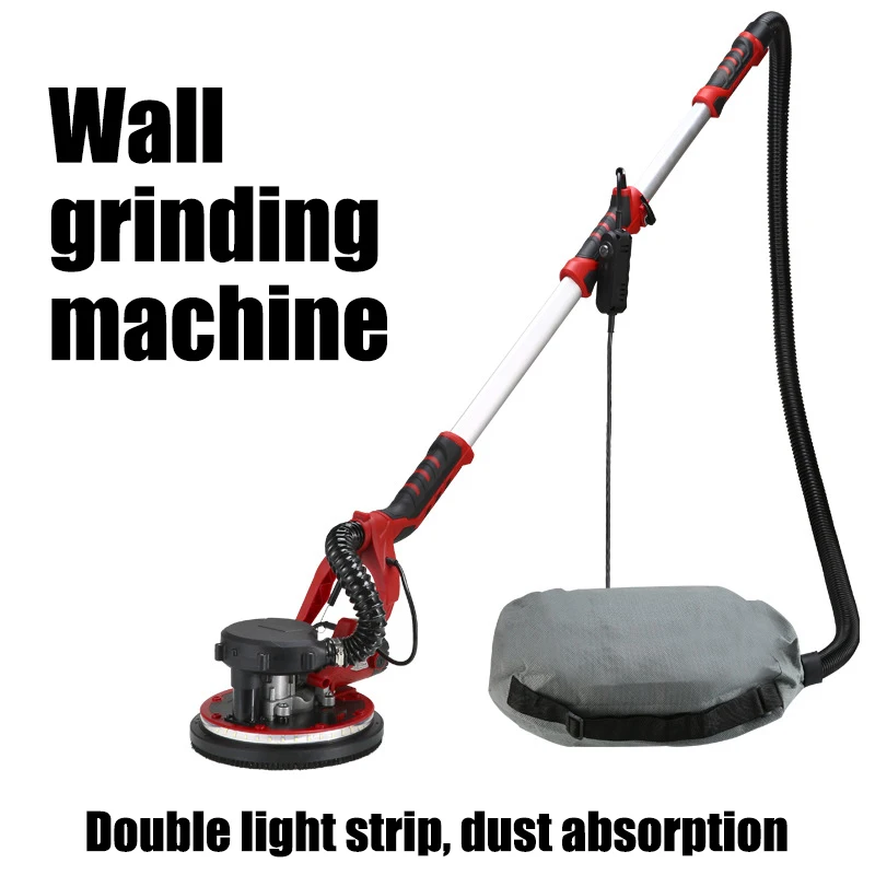 1250W Powerful 7 Variable Speed Wall Sander Electric Drywall Sander with Vacuum for Ceiling and Wall grinder