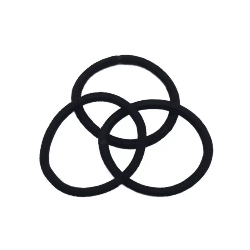 10/30/50pcs 4MM Black Ponytail Holder Elastic Hair Bands Scrunchies For Women Men Girl Lady Hairband Leagues Headband Accessory - Image 3