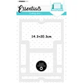 Vierkante Handmatige Multifunctionele Scrapbooking Accessoires Stempelvormige