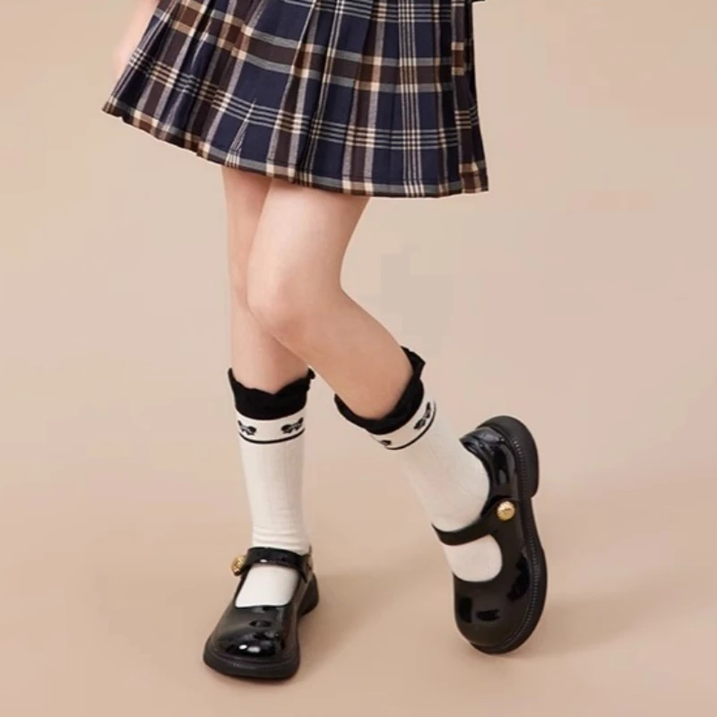 

Туфли Мэри Джейн на массивной подошве для девочек, новинка 2026 года, весенние, для школы, выступлений, танцев, с мягкой подошвой, классические, шикарные, для вечеринок