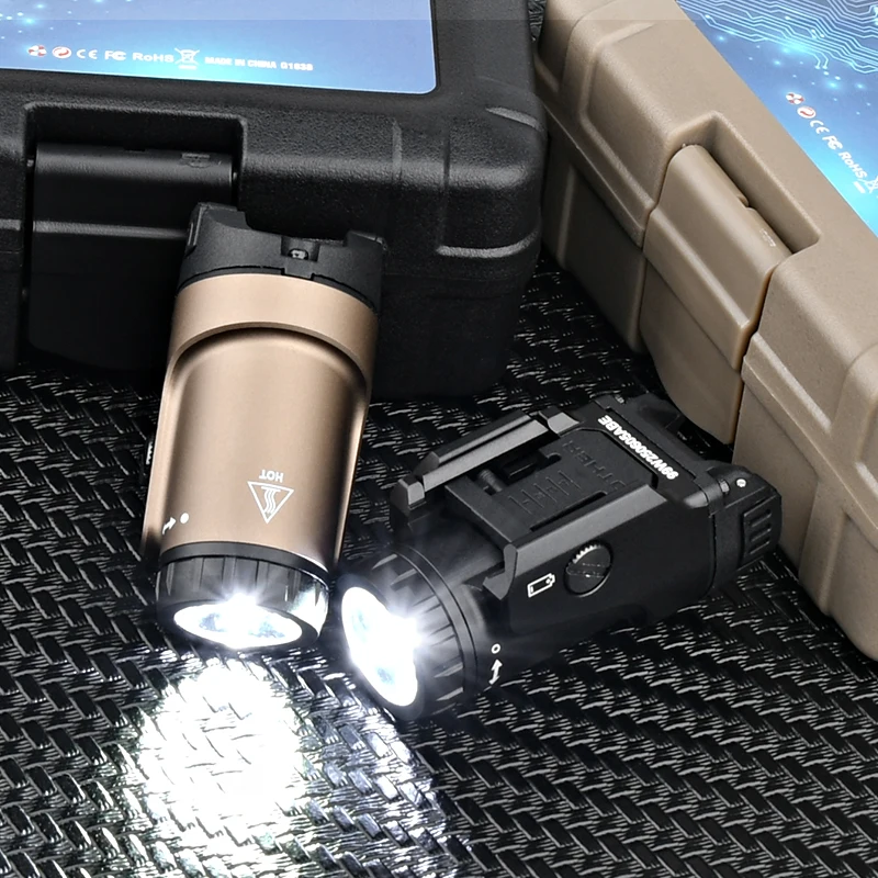 الادسنس SG مسدس مصباح يدوي ستروب وادسن التكتيكية المعادن البسيطة ضوء إحترافي معدات الصيد LED مصباح M1913 X300 X400 PEQ15 NGAL XC2