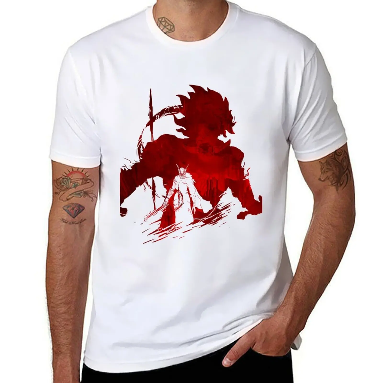 Battle of Caelid:General Radahn vs Malenia T-Shirt anime tshirt T-Shirt
