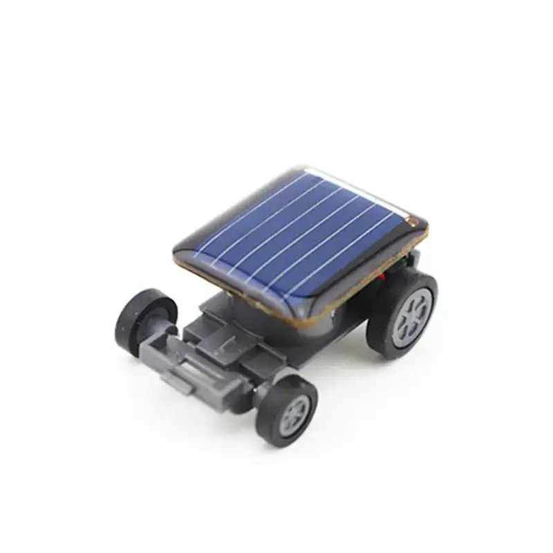 Mini carro de brinquedo movido a energia solar