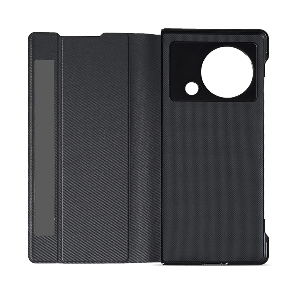 100% Original VIVO X Fold Plus Case Smart Flip PU Leather Ultra Thin Holder PC Magnetic Phone Cover For VIVO X Fold