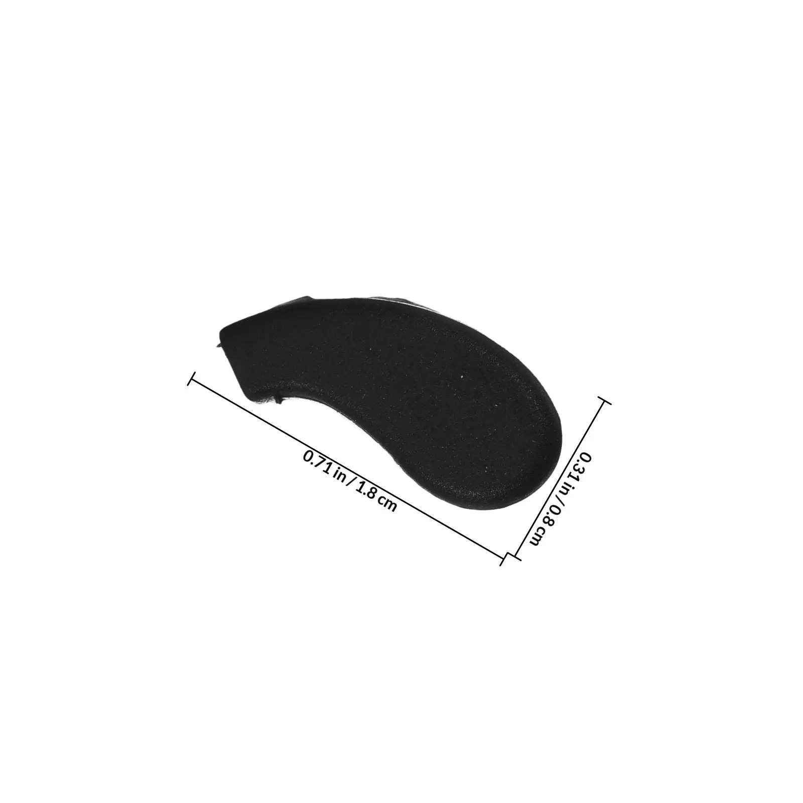 10Pairs Silicone Nose Pads Glasses Non Slip Soft Replacement Cushions Pressure Relief Eyeglass Nose Grips Anti Slip Comfort