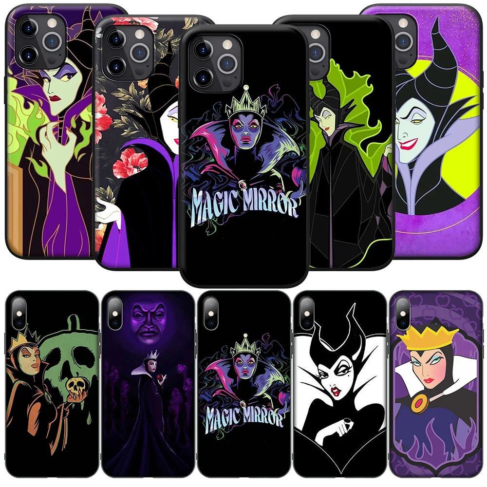 Phone Cover for iPhone 16 15 14 13 7 8 Pro Max Mini Plus New Case Y-34 Evil Villains Queen