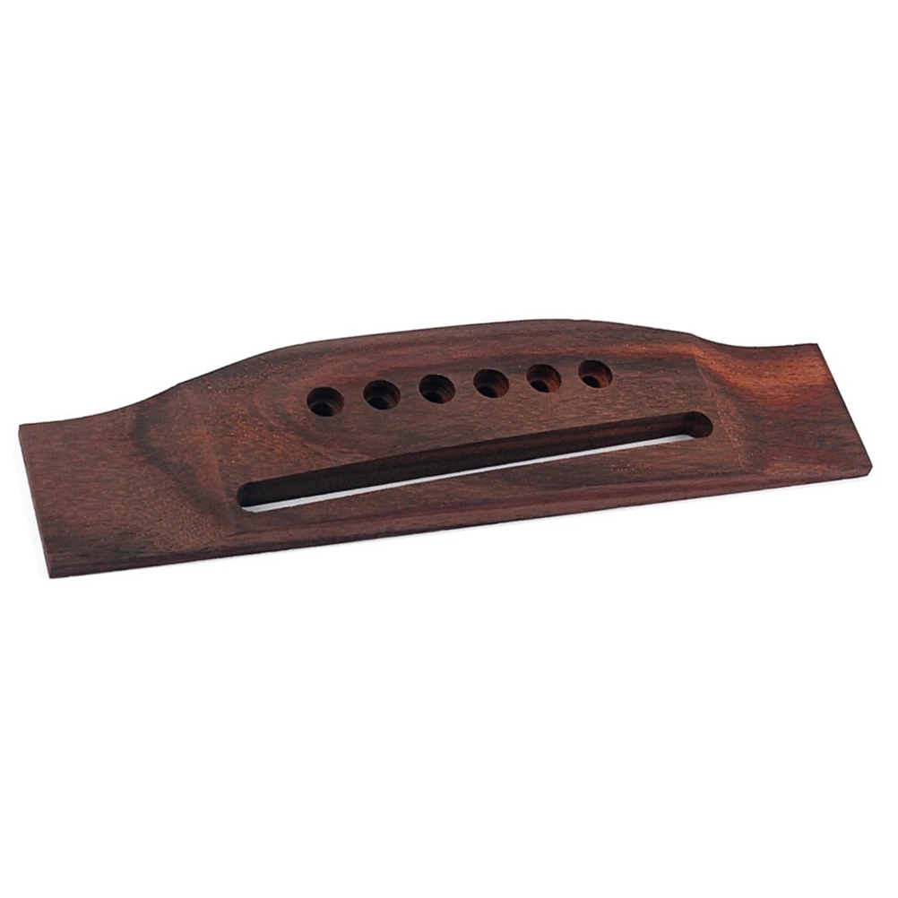 

6 -String Piano Bridge Acoustic Guitar Parts Saddle Replacement Wooden