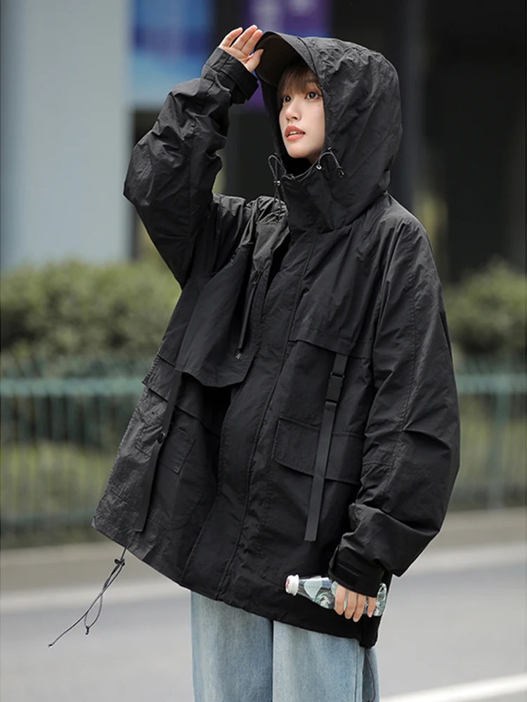 

Мужская функциональная куртка American Sle Outdoor: японский стиль, высококачественная, для весны и осени, рабочая куртка-бомбер