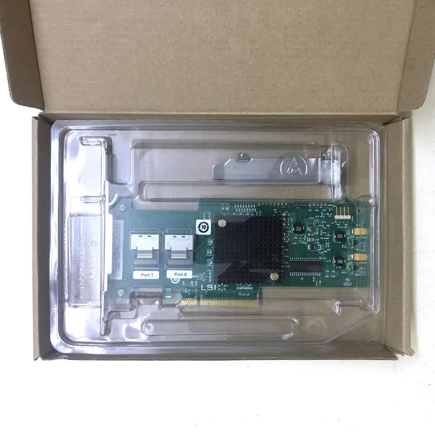 

LSI SAS9200-8i IBM 46C8937 9200-8i IT Mode SAS 6Gb PCIe Raid Controller-
