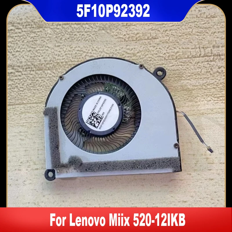 Original For Lenovo Miix 520-12IKB Laptop Cooling Fan Cooler Fan Heatsink 5H40P92337 5F10P92392 ND55C46 100% Tested Fast Ship