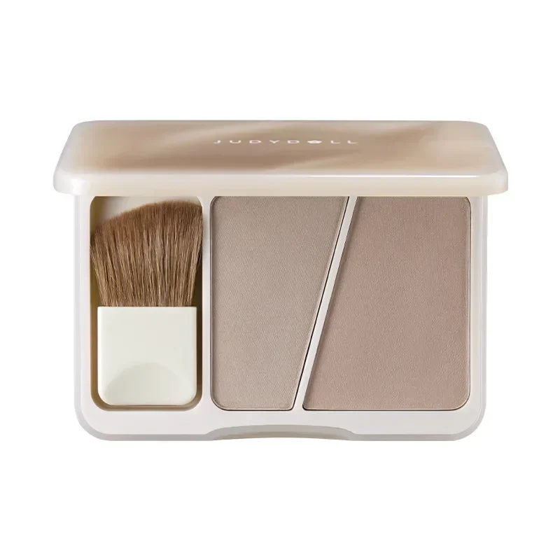 Judydoll 2-color contouring palette contouring cream matte three-dimensional silhouette nose shadow hairline