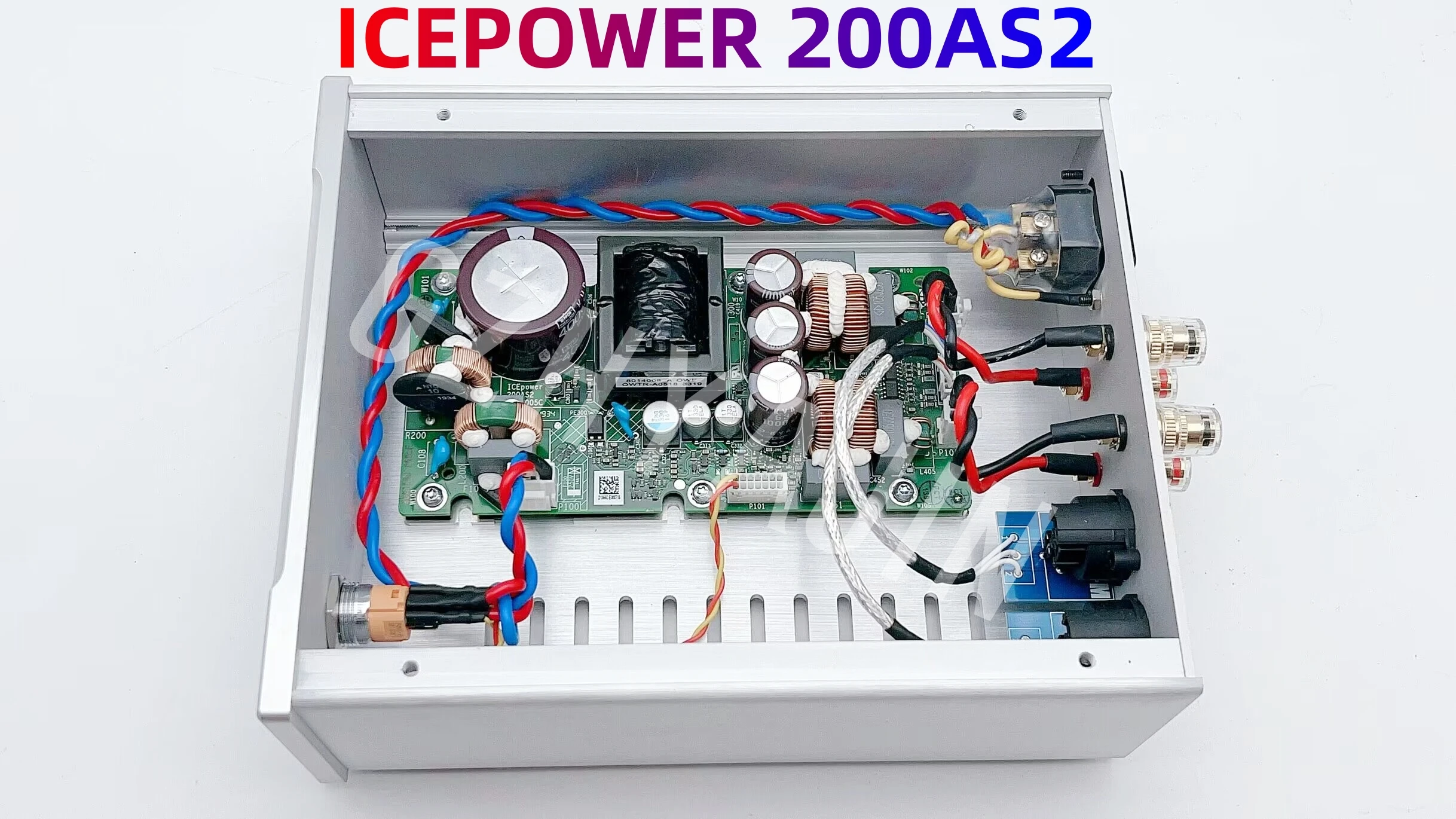 Imagem -03 - Icepower-hifi Digital Stereo Placa Amplificador de Potência Palco Amplificador de Potência de Áudio 215w x Xlr 200as2 Mais Recente