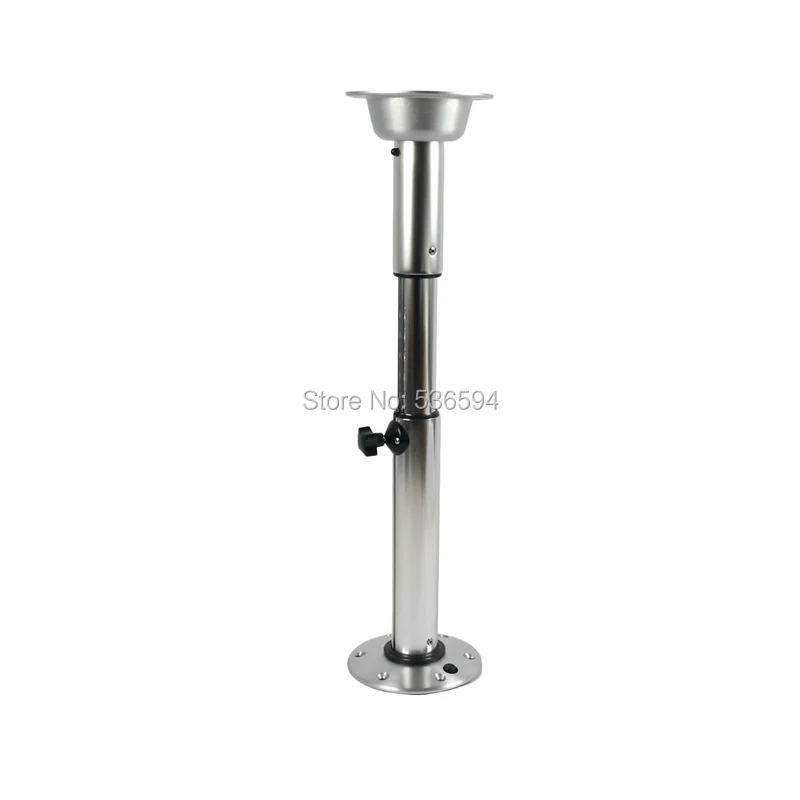 Adjustable Height Telescopic RV Table Leg, Space-Saving Table Mount and Stowable Support Bracket for Motorhomes and Camper