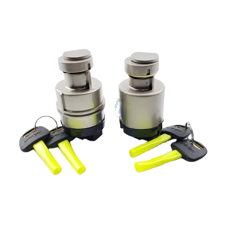 

Новые детали строительной техники, переключатель зажигания, электрический дверной замок для стартового выключателя Hitachi-модели EX120 EX200 EX240