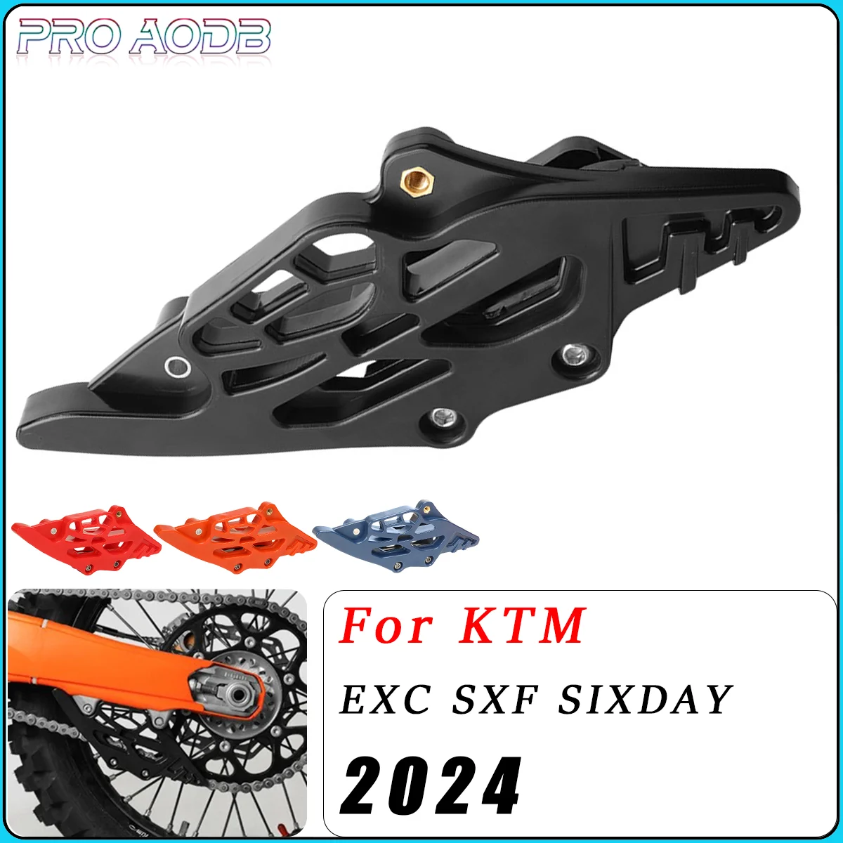 

2024 Motorcycle Rear Chain Guide Guard Cover For KTM EXC EXCF XC XCF SX SXF Husqvarna Gas Gas TX TC TE FC FE FX MC EC EX ES EW