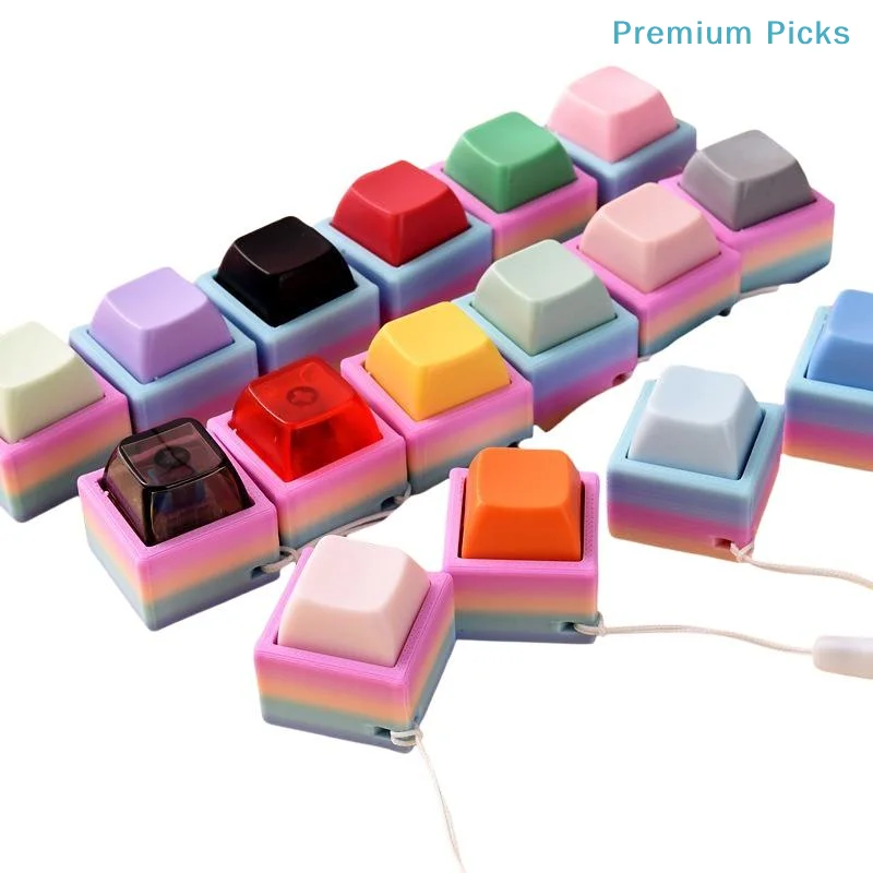 portablePortable Stress-Relieving Toy With Button Lanyard To Alleviate Pressure