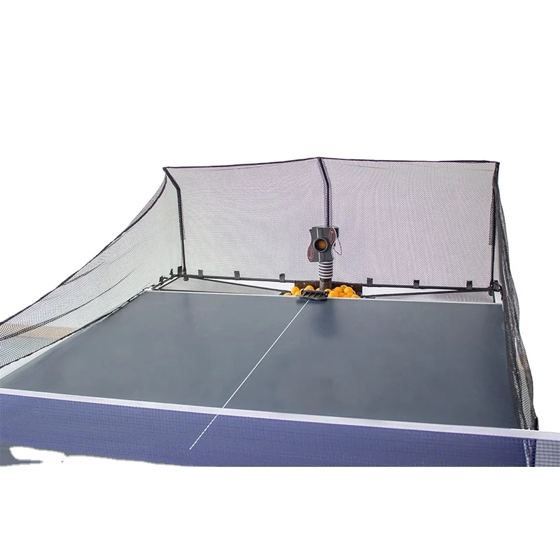 In Stock Auto Full Automatic Ball Machine for Switch Training  Programmable Robot for Table Tennis Serving Machine