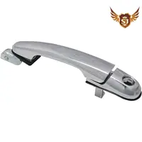 Manija de puerta exterior de coche cromada negra para Tucson 2005-2009 delantera izquierda o derecha; 826602E020, HY1311108