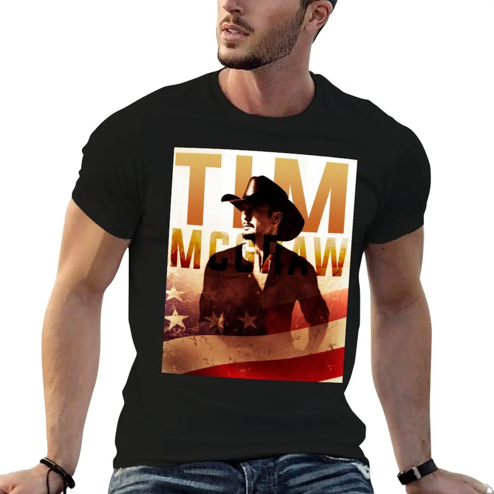 

shirt t designer cotton shirt T-Shirt McGraw pack high Tim t cotton man t man shirt quality