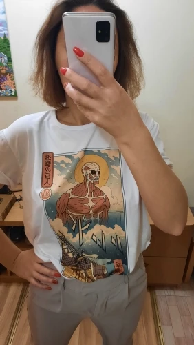 Vintage Ukiyoe style Attack on Titan funny anime tshirt men summer new white casual short t shirt unisex streetwear Ukiyo tee