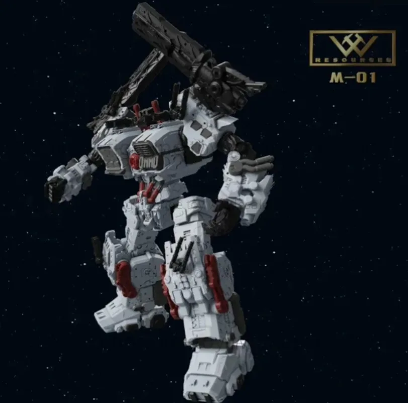 Op voorraad Transformeerd speelgoed M-01 Steel Fortress Baymax FOC Meng Dashuai