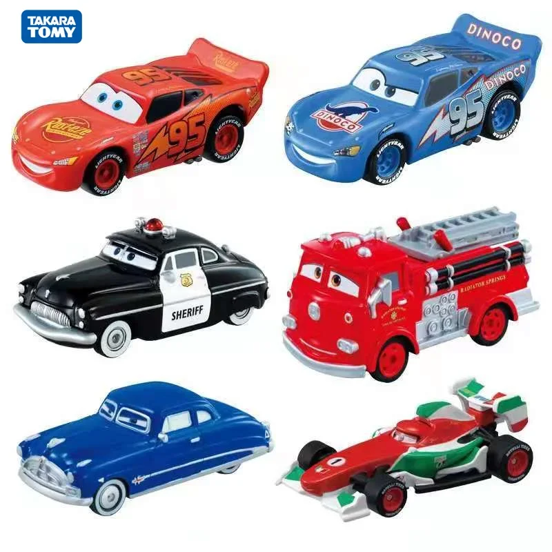 TAKARA TOMY Tomica Cars Mater Lightning McQueen Jackson Storm Alloy Car Toy Motor Vehicle Diecast Metal Model Gifts for Children