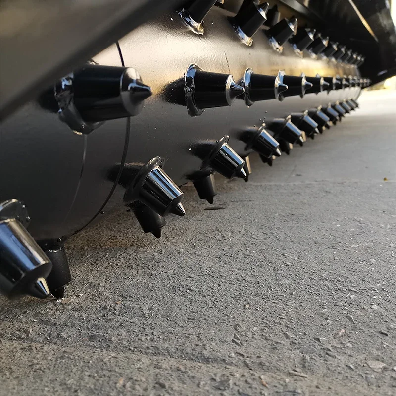 Construction Machinery Attachment Mini Skid Steer Soil Conditioner Frontier Direct Drive Power Rake