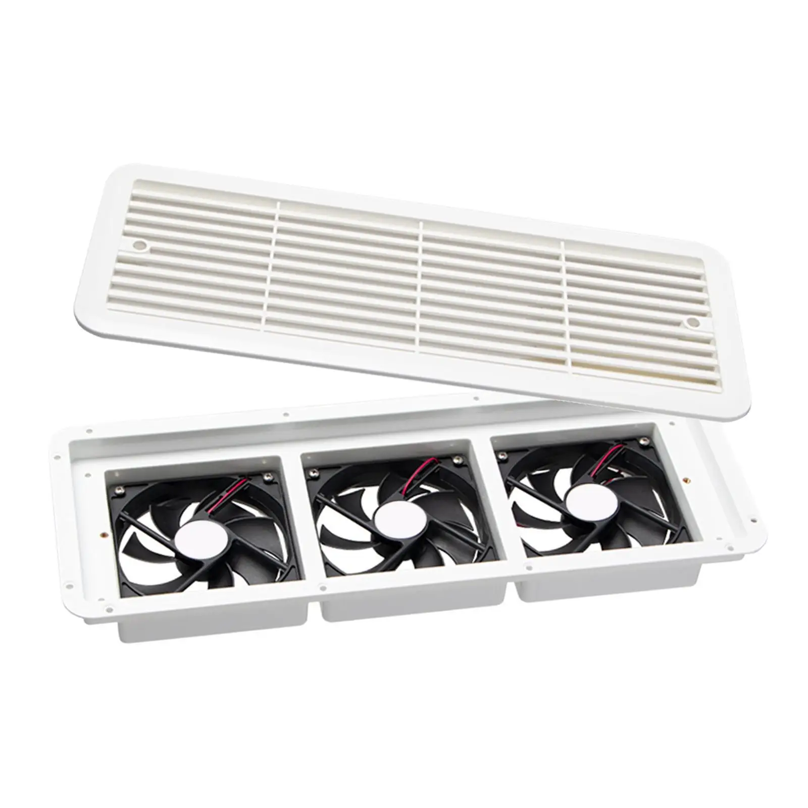 Rack Mounted Cooling Fan for Fridge Vent Ventilation Grille