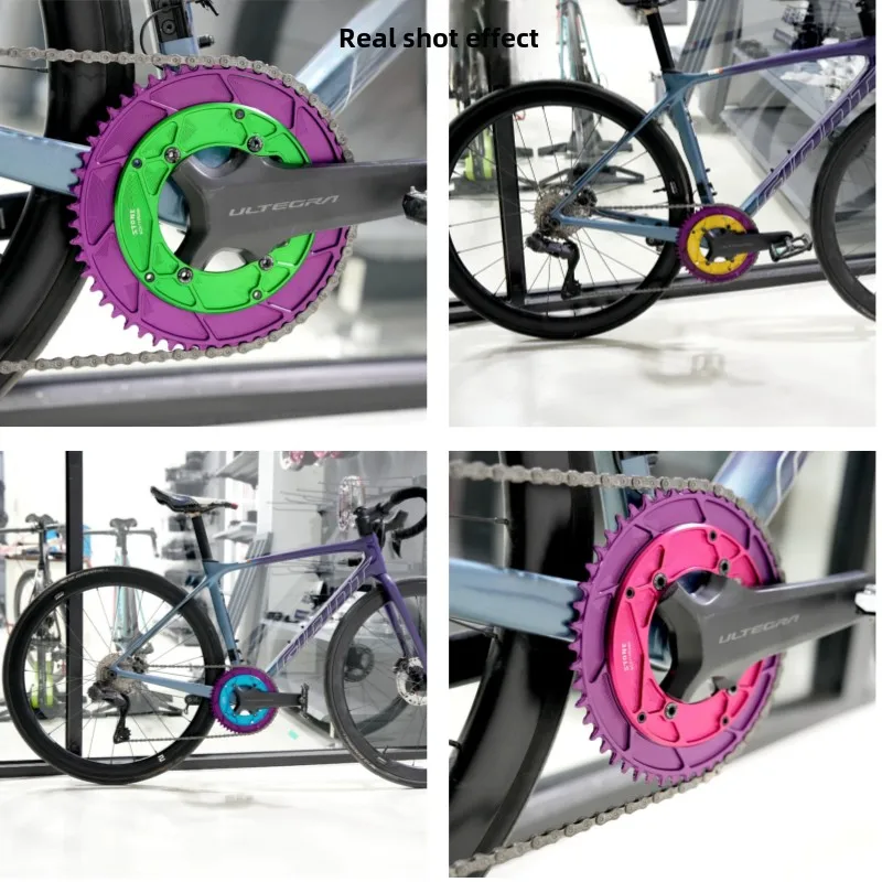 STONE Alloy Chainring BCD110  for 7100 8100 9200 Cranks Road Bike Chainwheel Chain Ring 4mm Offset