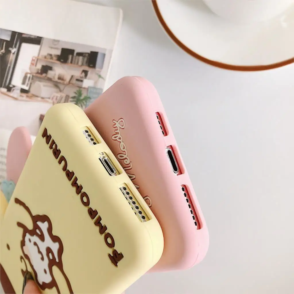 Cartoon Sanrio My Melody Cinnamoroll Soft Silicone TPU Phone Cases For iPhone 14 13 12 11 15 Pro Max X XR XS Max 7 8 Plus Cover