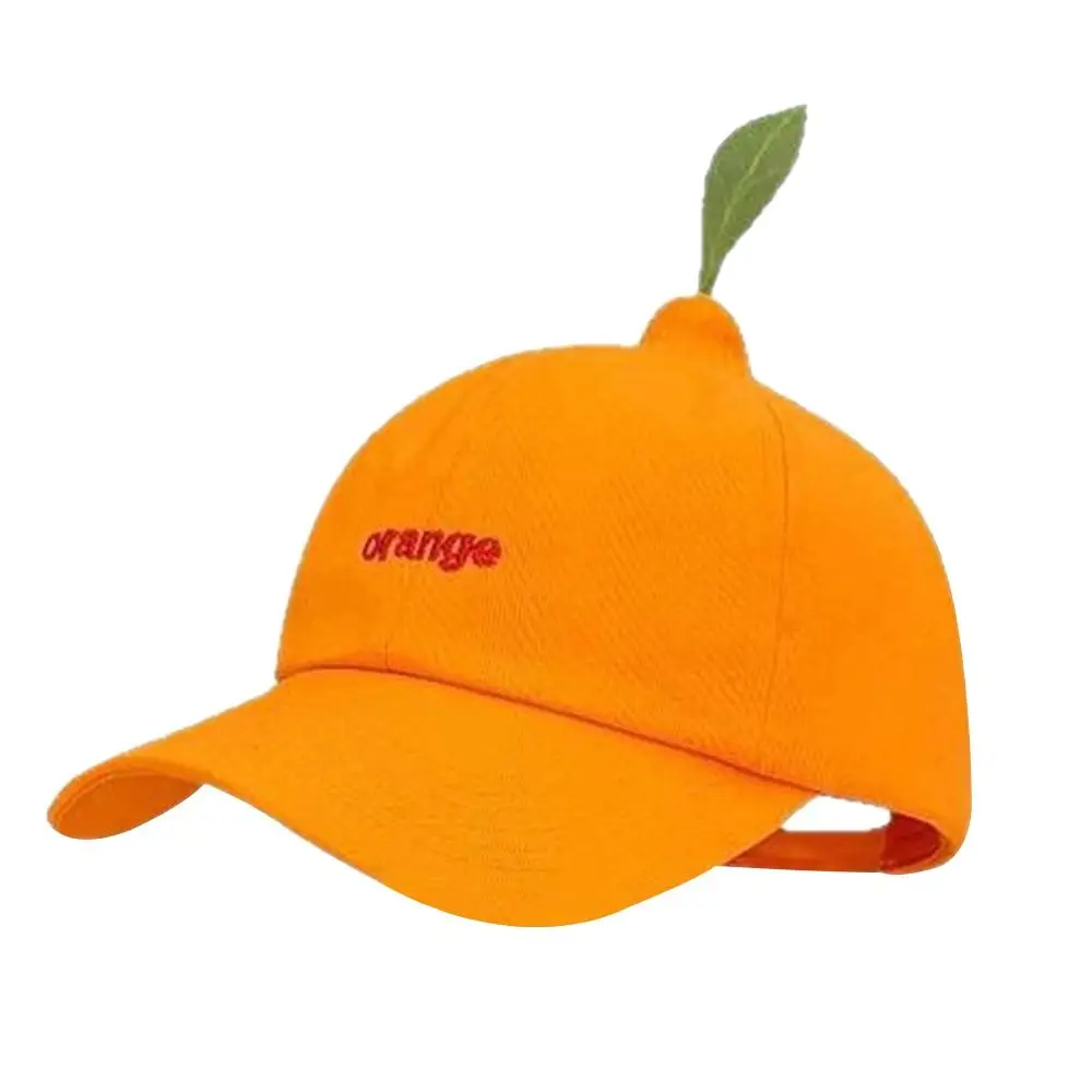 Fashion Orange Summer Baseball Caps Letter Funny Snapback Caps Hip Hop Sports Dad Tucker Hat Men Women