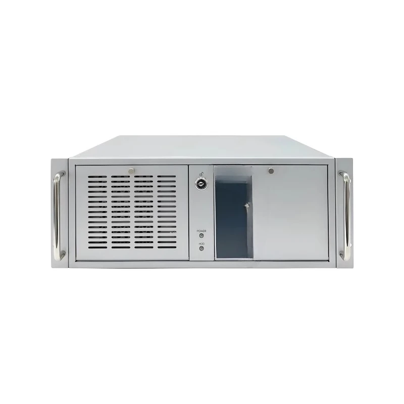 

Rack-mounted 4U industrial computer dual network six-string computer host