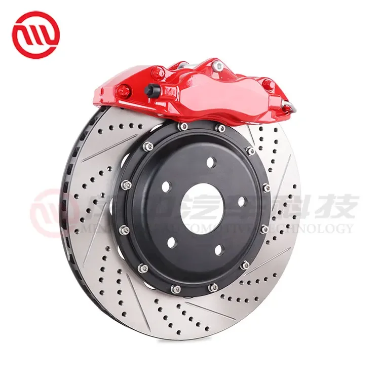 Modified Big Brake Caliper For AP 9200 4 POT For Honda Civic Car Model With 330mm 345mm Rotor Disk Kit For 17 Inch Wheel