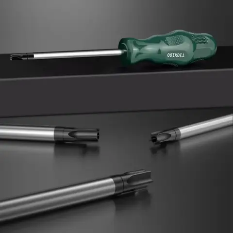 टॉर्क्स मैग्नेटिक स्क्रूड्राइवर सेट T8 T10 T15 T20 T25 T27 T30 T40 सुरक्षा बिट्स हैंड टूल किट इलेक्ट्रॉनिक्स मरम्मत के लिए 10 best sales टॉर्क्स टी20 - №1