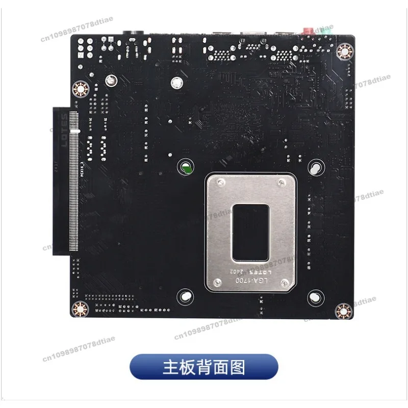 For H610 Single Display PCIE-X16 Main Board ITX Office Computer Main Board Desktop 12-14 Generation