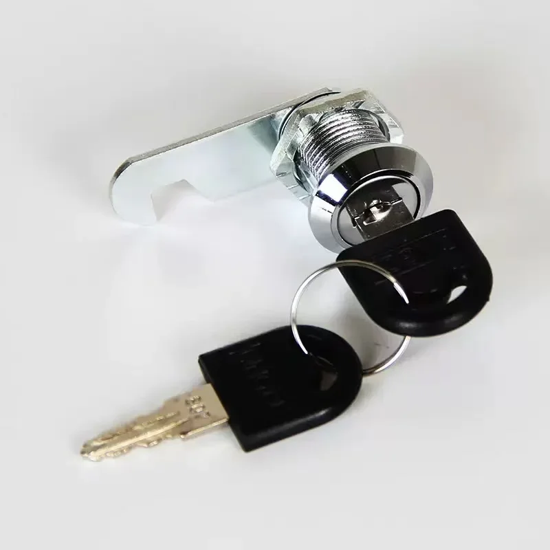 قفل خزانة من سبائك الزنك لصندوق بريد باب خزانة المكتب - قفل خزانة تخزين فولاذي متين للاستخدام المكتبي والمنزلي