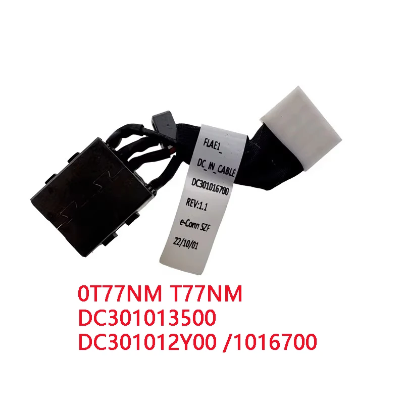 

Новый оригинальный разъем питания постоянного тока для ноутбука DELL Latitude 7400 E7400 EDC40 0T77NM T77NM DC301013500 DC301012Y00/1016700