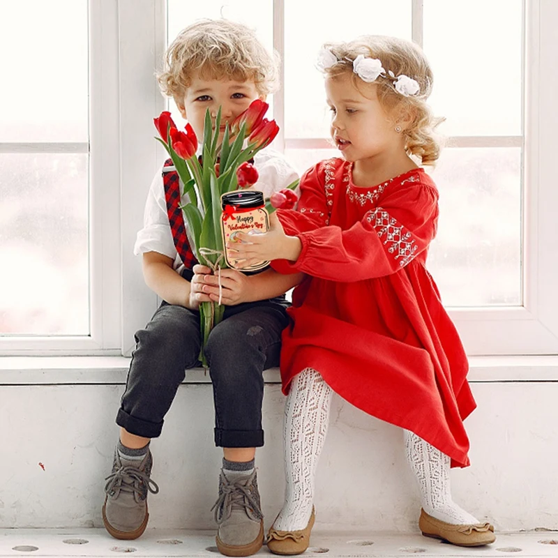 50 Stück Valentinstag Geschenk karten für Kinder Valentinstag Klassen zimmer Austausch Spaß Pack Valentinstag Gruß karte Set einfach zu installieren