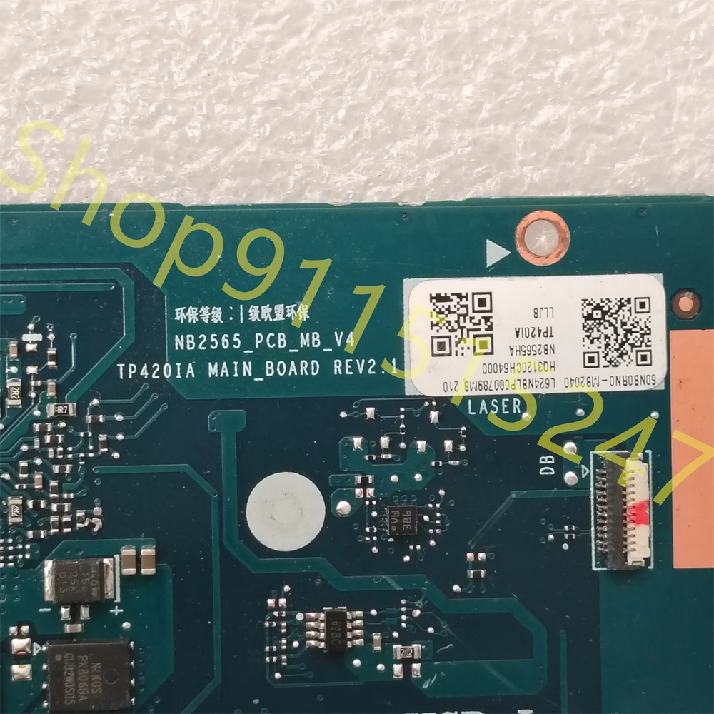 Carte mère d'ordinateur portable d'origine pour ASUS TP420IA, carte mère d'ordinateur portable entièrement testée, NB2565 _ PCB_MB _ V4 AMD CPU R5-4500U 60NB0RN0-MB2040