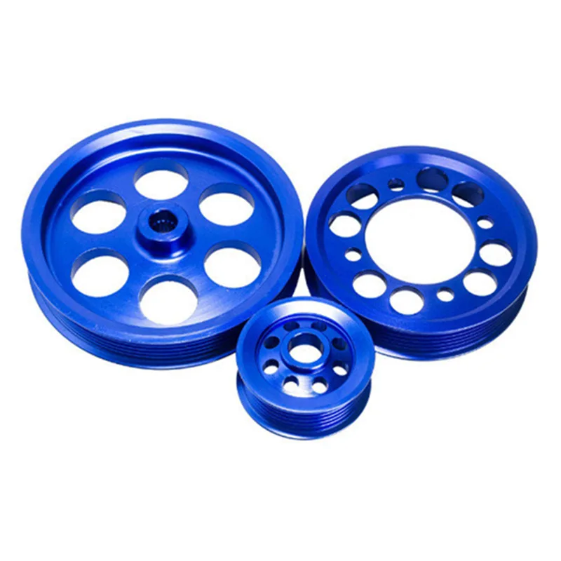 High performance 2JZ engine pulley numerical control machining aluminum alloy parts custom machining turning 2JZ engine