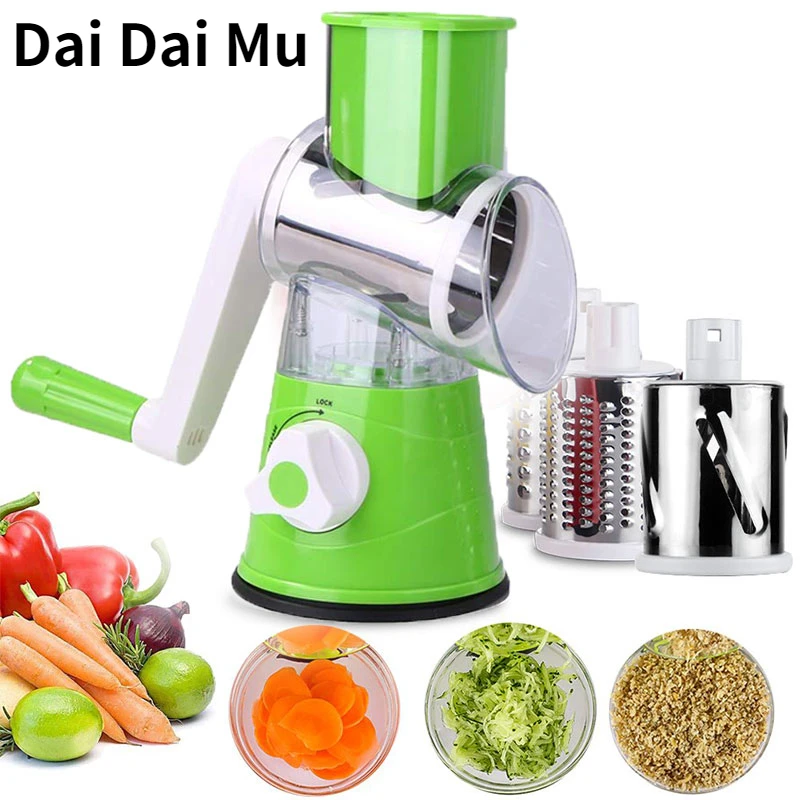 

Dropshipping 3 in 1 Multifunctional Vegetable Cutter Potato Manual Mandoline Slicer Carrot Shred Kitchen Tools Vegetable Grater