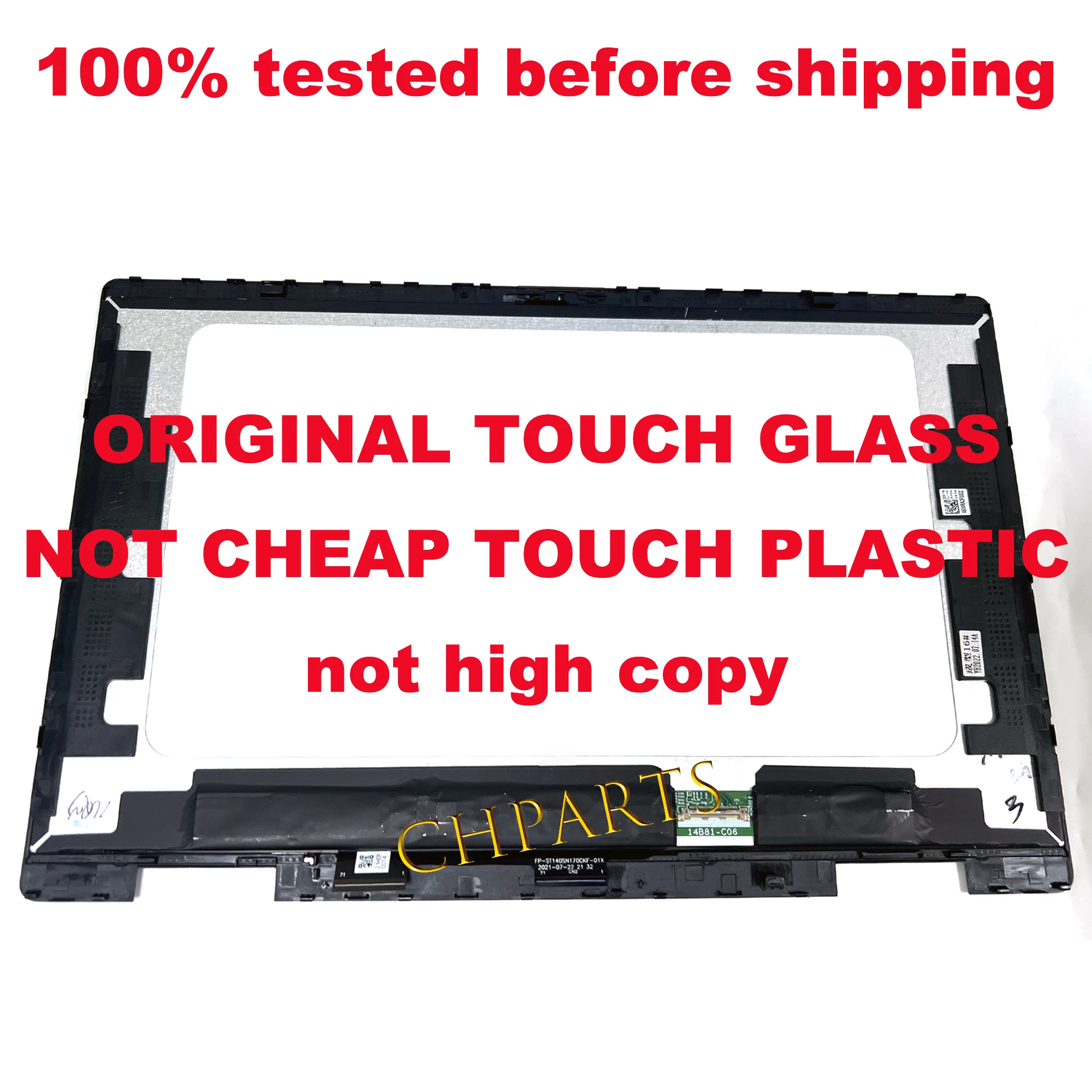 N09468-001 14“ For HP Pavilion x360 14 EK 14-ek 2-in-1 Lapotp Lcd Touch Screen Replacement Assembly 250 nits, 45% NTSC 1920*1080